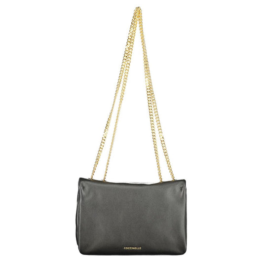 Black Leather Women Handbag