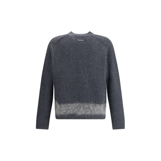 Gray Wool Sweatshirt