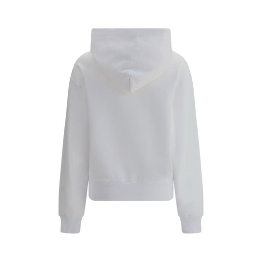 White Cotton Sweatshirt