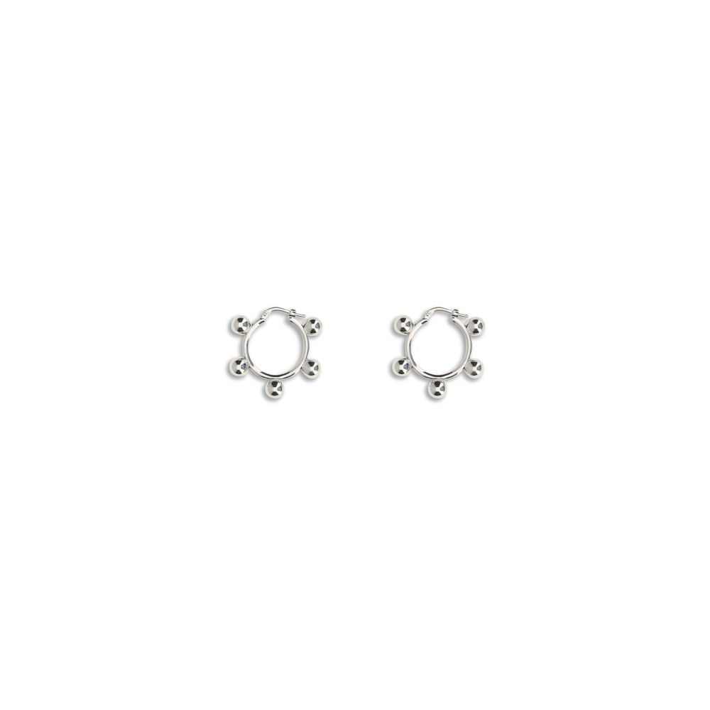Silver Brass Earrings
