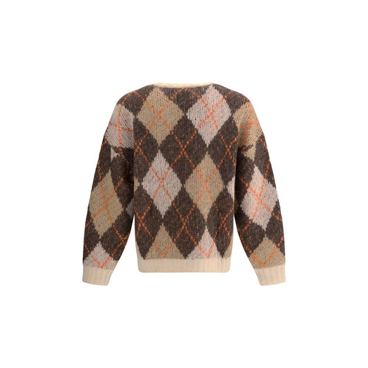 Brown Polyamide Sweatshirt
