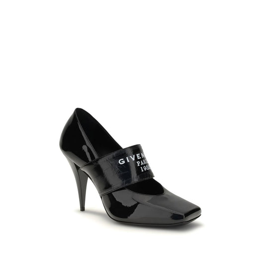 Black Calf Leather Bos Taurus High Heel Pumps