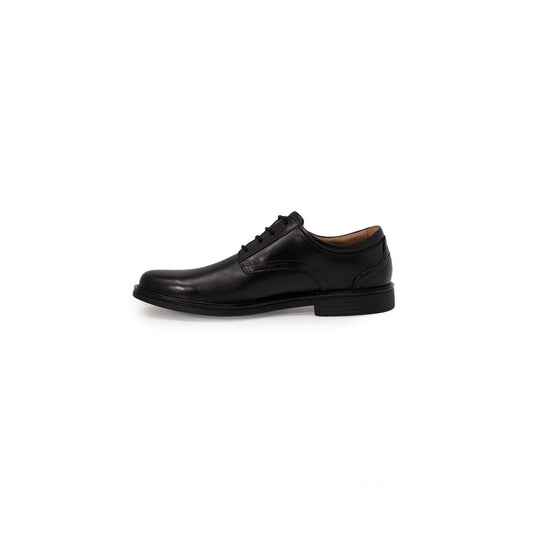 Black Leather Oxfords And Derbies