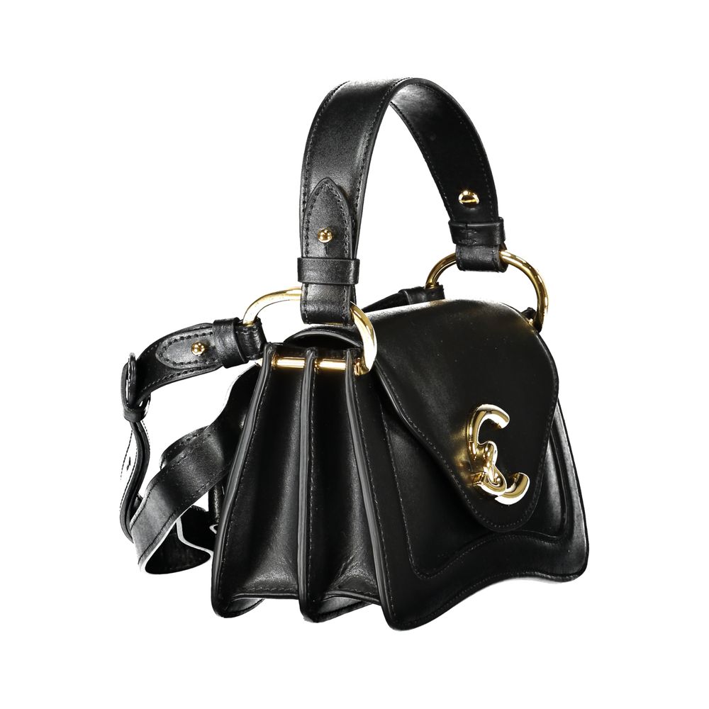 Black Leather Women's Handbag