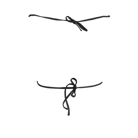 Black Polyamide Women Swimsuit