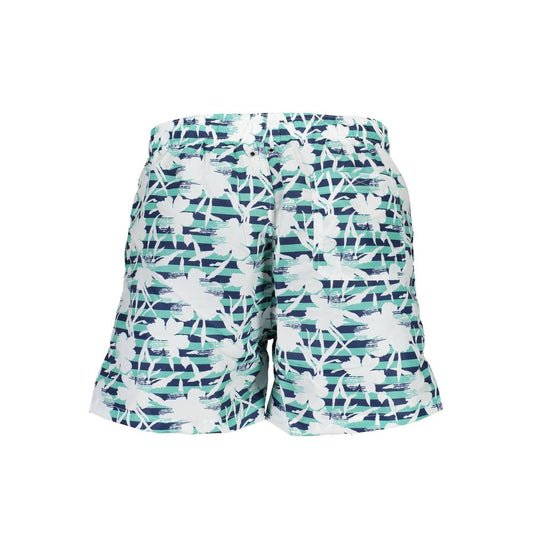 Verde Polyester Men's Swim Trunk