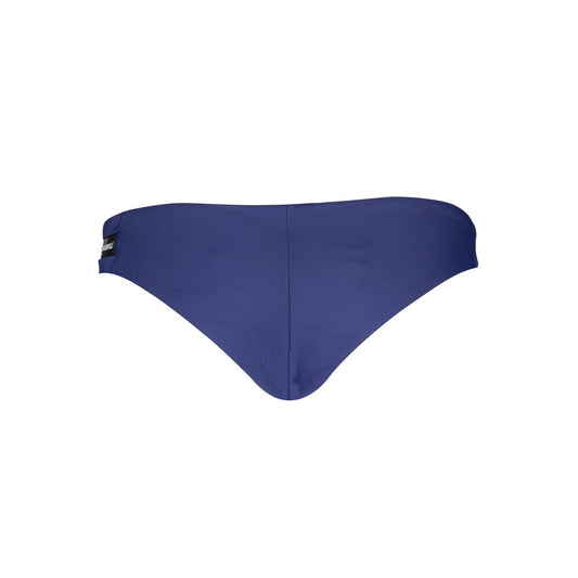 Blue Polyamide Women's Swim Brief