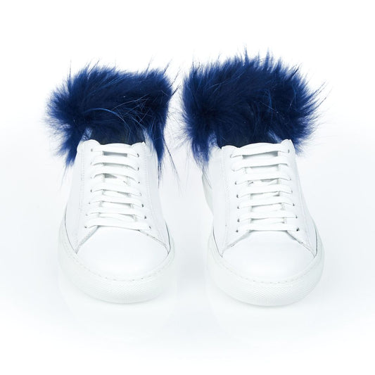 White Lamb Leather Women Sneaker