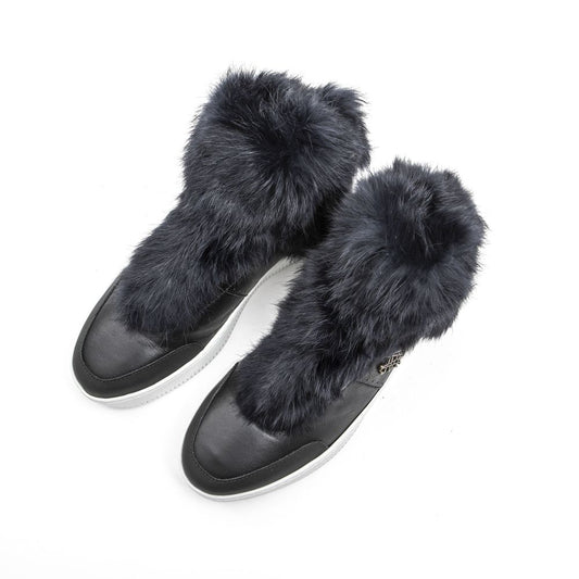 Blue Cotton Women Sneaker