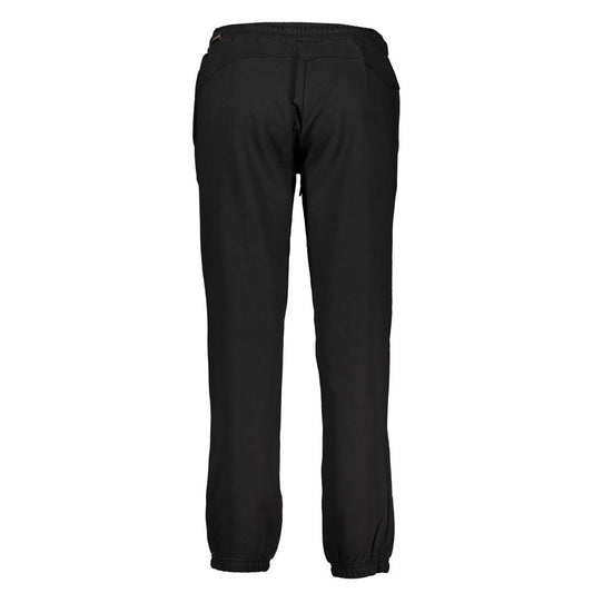 Black Cotton Women's Track Pant
