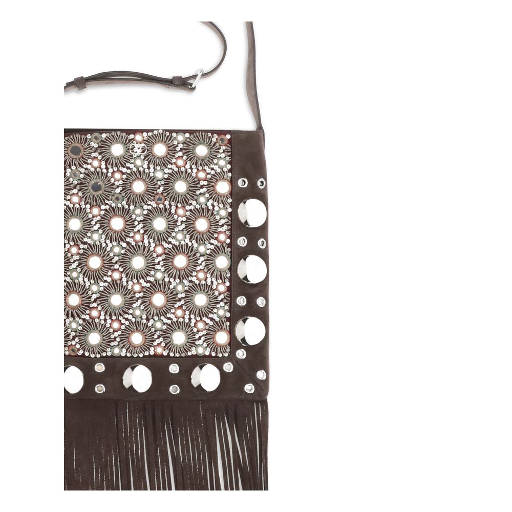 Brown Leather Shoulder Bag