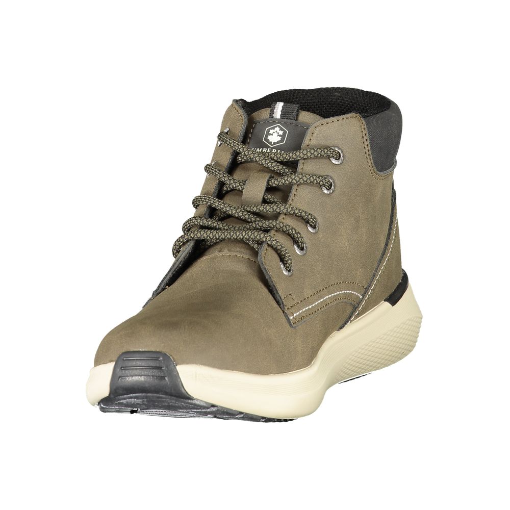 Verde Poliuretano Men Sneaker