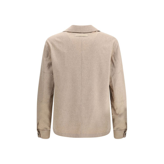 Beige Cashmere Coat