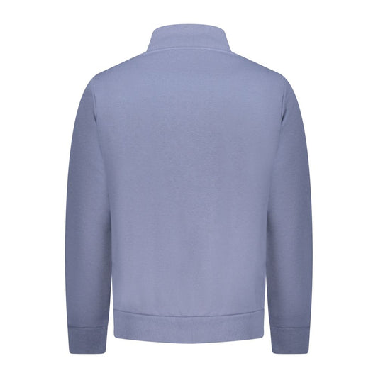 Blue Cotton Men's Sweatshirt