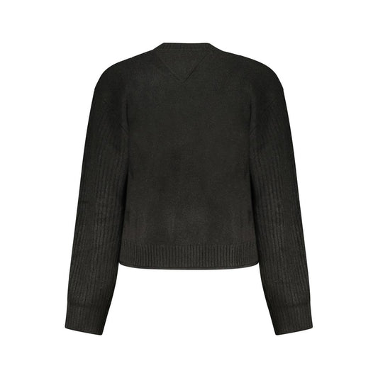 Black Acrylic Women's Sweater