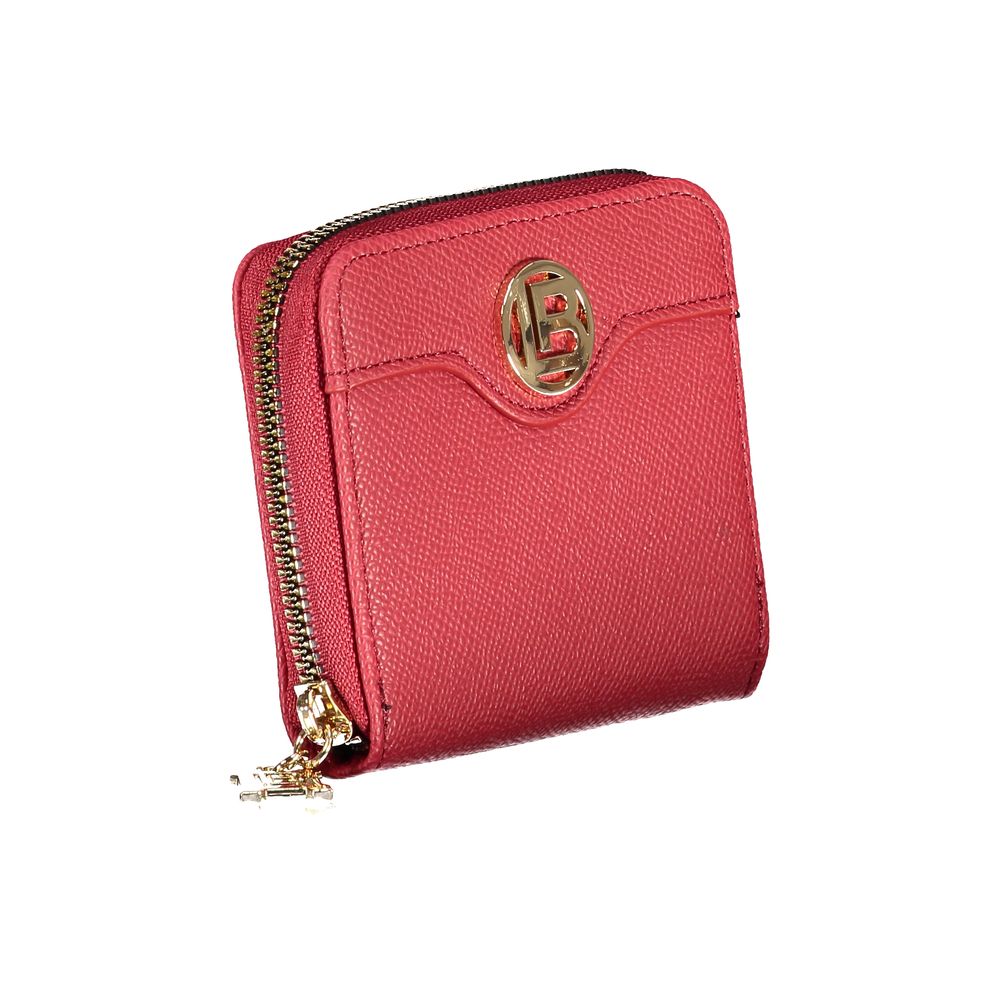 Rosso Polyurethane Women Wallet
