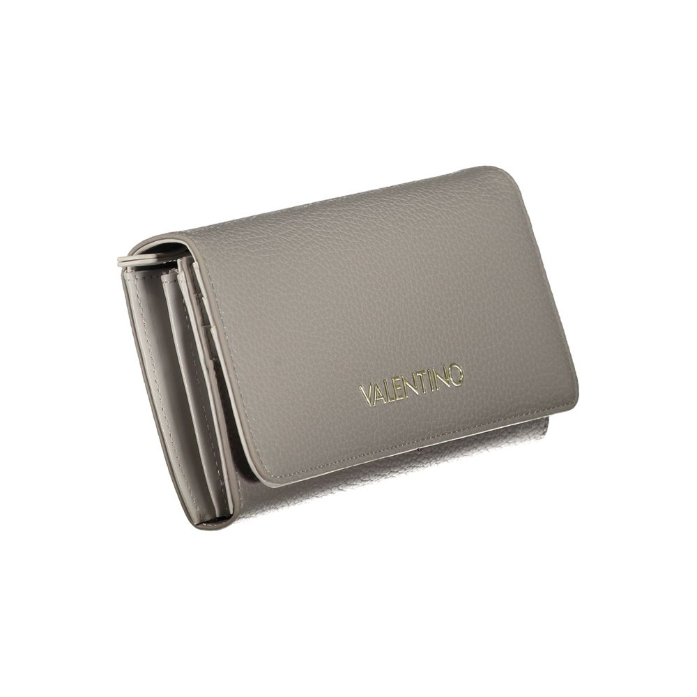 Grigio Polyurethane Women Wallet
