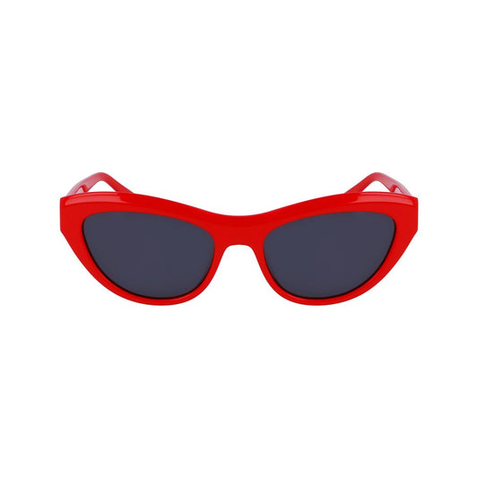Red Acetate Sunglasses