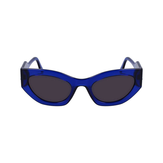 Blue Injected Sunglasses