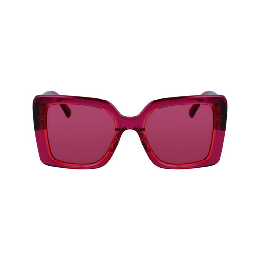 Red Acetate Sunglasses