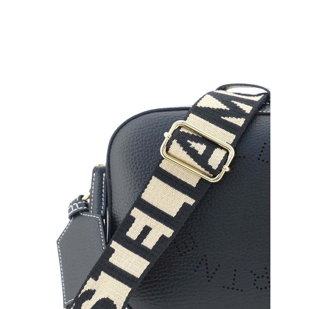 Black Polyethylene Shoulder Bag