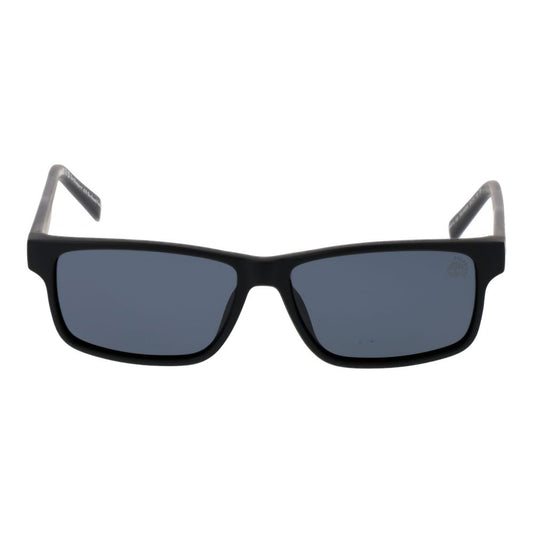 Black Stainless Steel Sunglasses