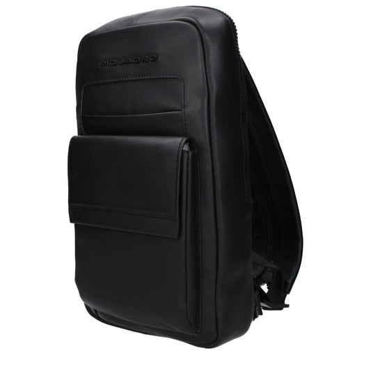 Black Leather Backpack