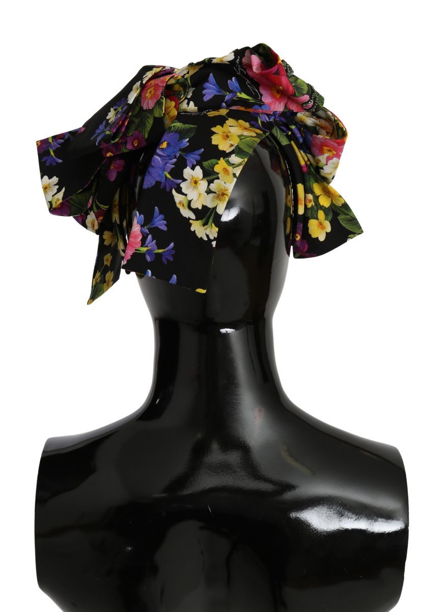 Elegant Floral Silk Headband Diadem Tiara