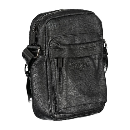 Black Leather Shoulder Strap Bag