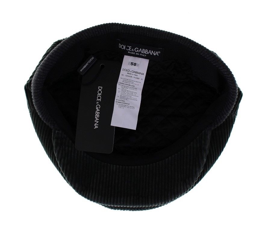 Green Cotton Logo Hat Cabbie