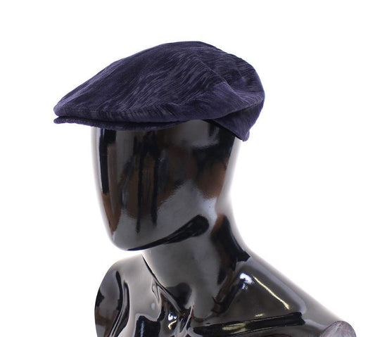 Blue Cotton Logo Hat Cabbie