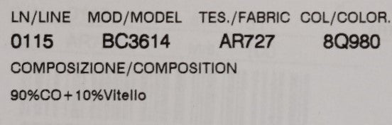 Blue Denim Leather Belt