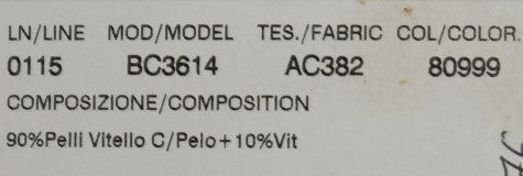 Black Pony Fur Leather Belt