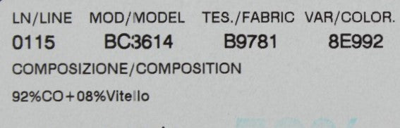 Yellow White PORTOFINO Striped Cotton Belt