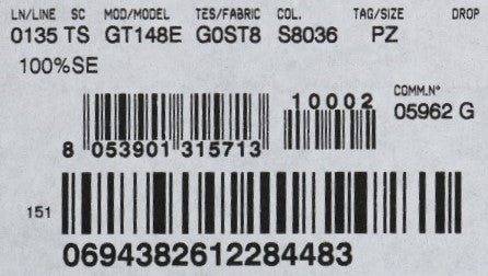 Multicolored Silk Skinny Scarf