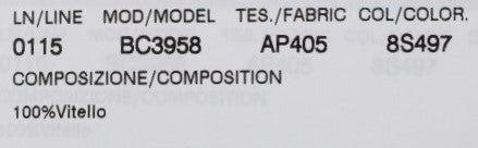 Black Brown Perforated Leather Belt