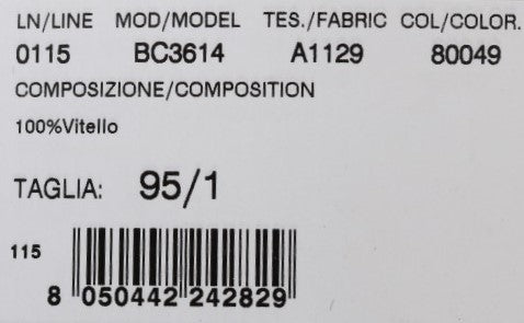 Brown Leather Gold Brushed Buckle Belt