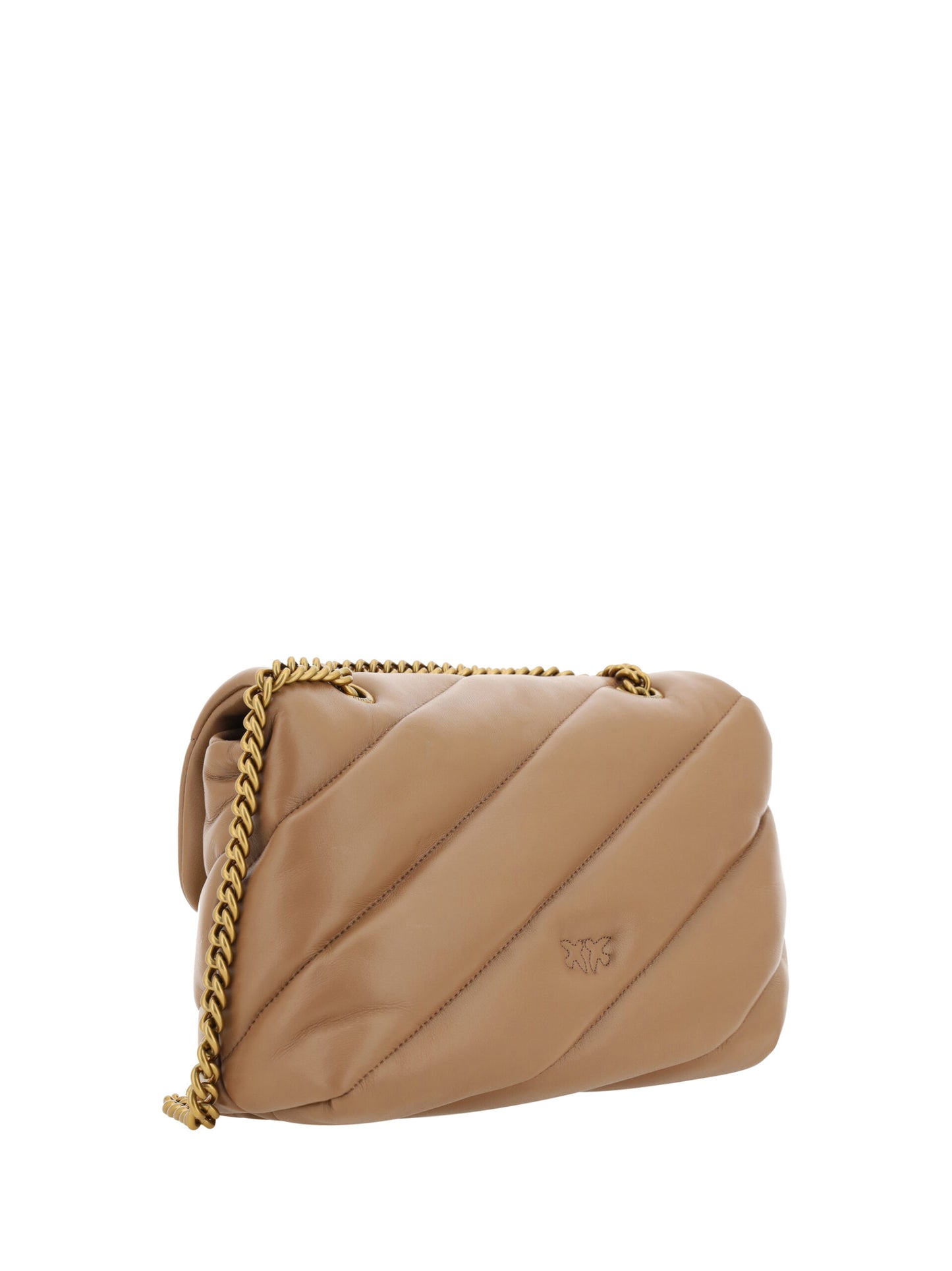 Elegant Quilted Calf Leather Shoulder Bag