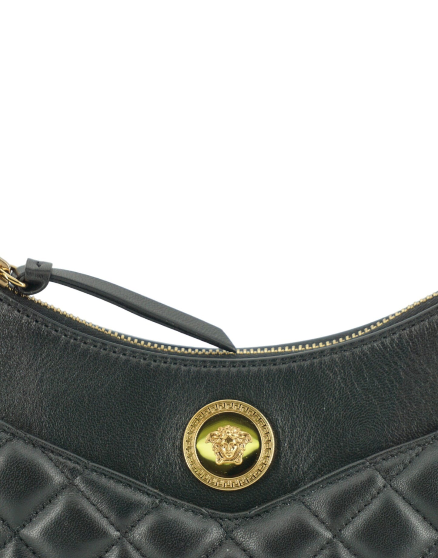 Elegant Half Moon Leather Shoulder Bag
