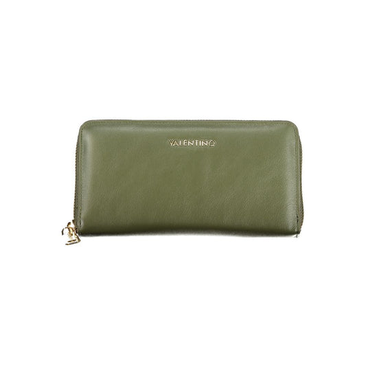 Verde Poliuretano Women Wallet