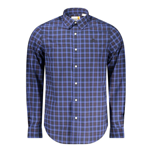 Blu Cotton Men Shirt