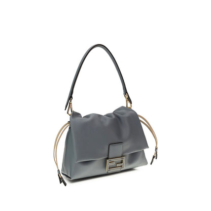 Light Blue Calf Leather Bos Taurus Shoulder Bag