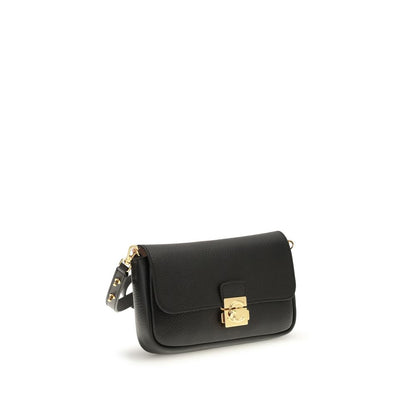 Black Calf Leather Bos Taurus Clutch Bag