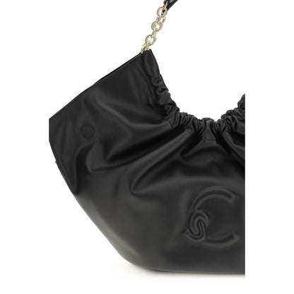 Black Calf Leather Bos Taurus Shoulder Bag