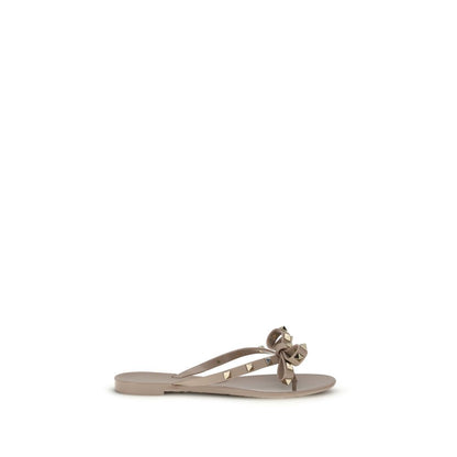 Beige Pvc Sandals