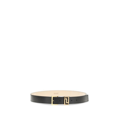 Black Calf Leather Bos Taurus Belt
