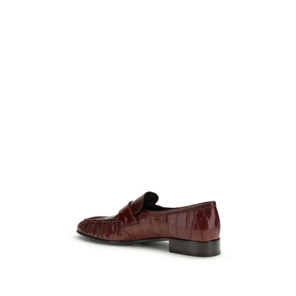 Bordeaux Calf Leather Bos Taurus Slip-On Loafers