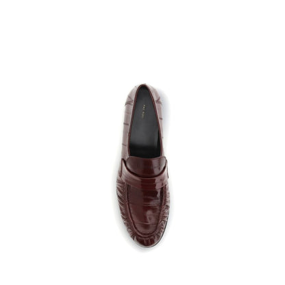 Bordeaux Calf Leather Bos Taurus Slip-On Loafers