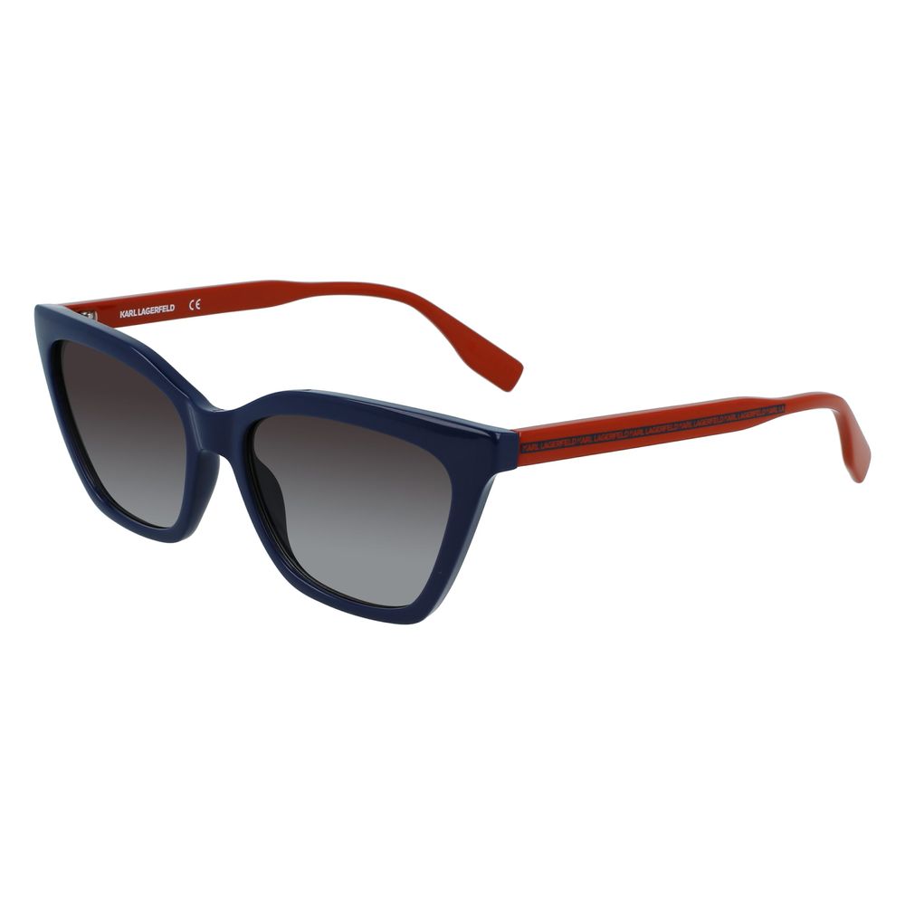Blue Other Fibres Sunglasses