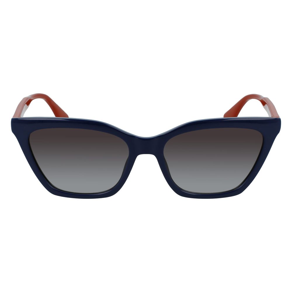 Blue Other Fibres Sunglasses